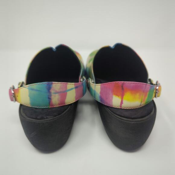 Rocky 4 Eur Sole Patent Leather Clogs for Nurses Size 7 - Picture 5 of 9